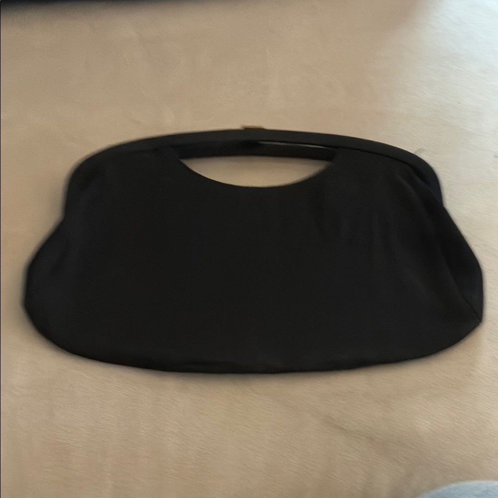 Elegant Vintage Black Clutch